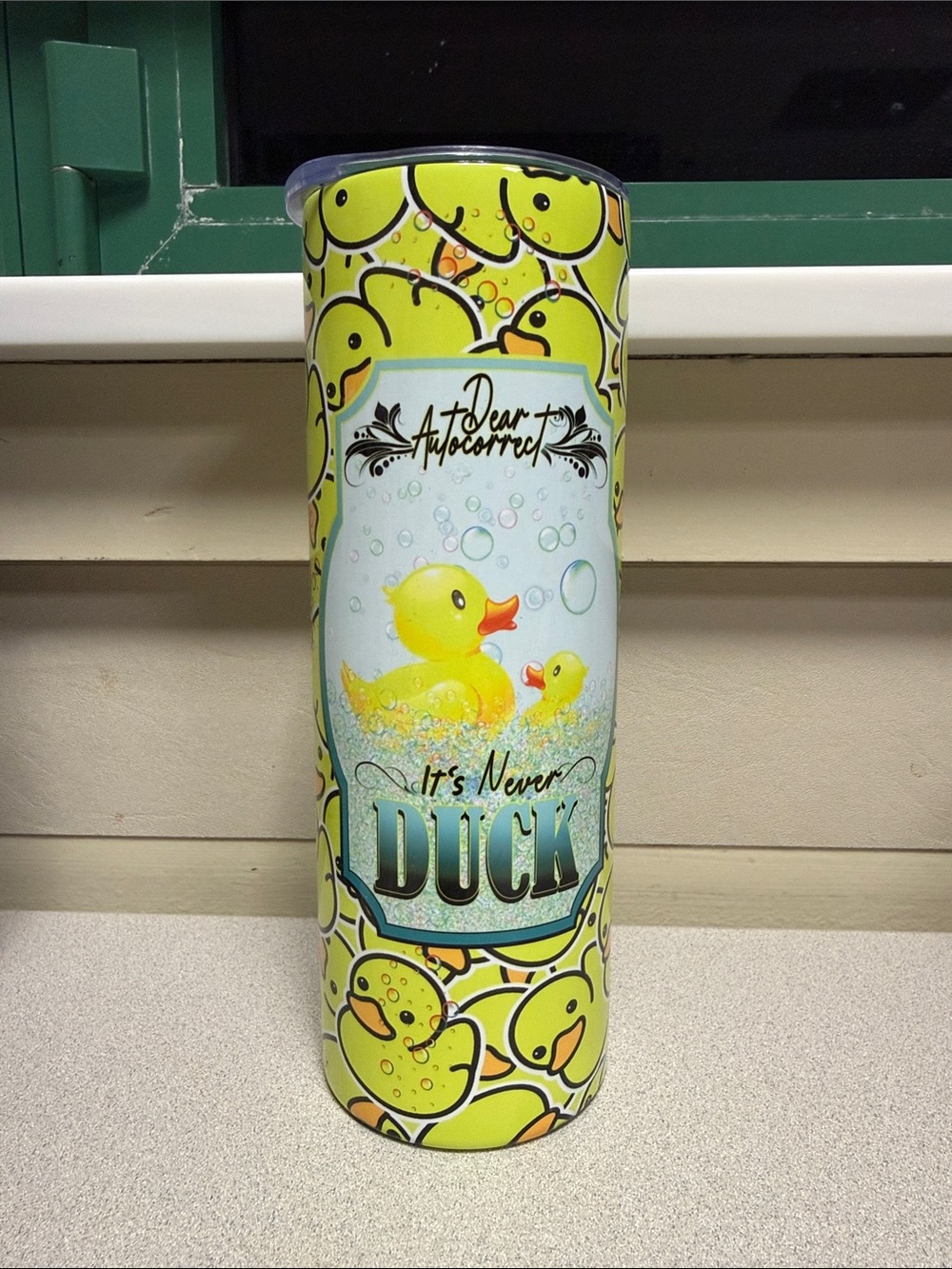 Autocorrect Duck Tumbler